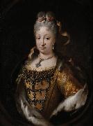 unknow artist, Portrait of Elisabeth Farnese (1692-1766), Queen consort of Spain